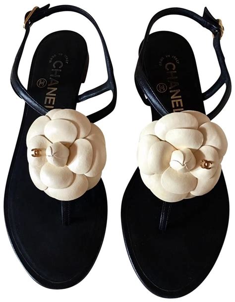 chanel ankle strap shoes|authentic chanel sandals.